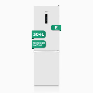 Combi Svan No Frost E 186cm 59,5cm 57,5cm Blanco Display táctil Modo Eco Modo Super Puerta 90º