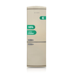 Combi Svan No Frost E 190,1cm 60,5cm 71,5cm Retro crema Display Modo Eco Cajón Chiller Puerta 90º
