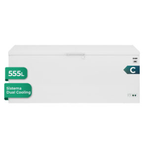 Congelador horizontal Svan Dual Cooling 555L C 84cm 177,5cm 74,3cm Blanco Display 3C