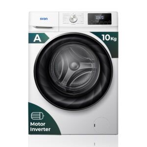 Lavadora Svan 10kg 1400rpm A 84,5cm 59,5cm 63,5cm Blanco Display Inverter Vapor MiCiclo T.Waterdrop
