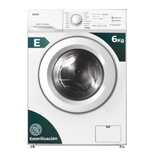 Lavadora Svan 6kg 1000rpm E 85cm 59,5cm 44cm Blanco Electrónico T.Diamante