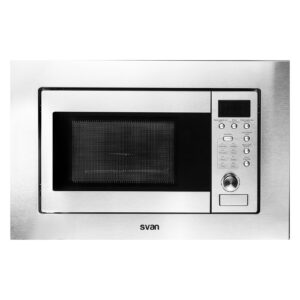 Microondas Grill Svan Integración 20L 800W 38,8cm 59,5cm 36,1cm Inox Display Auto Cooking