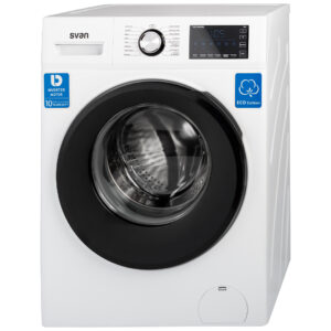 Lavadora Svan 9kg 1400rpm C 85cm 60cm 58cm Blanco Display táctil Inverter Puerta XXL T.Diamante