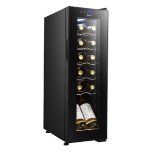 Vinoteca Svan Cíclico 32L 12Bot G 79,5cm 25,2cm 45cm Negro Display táctil Única Zona 1Puerta