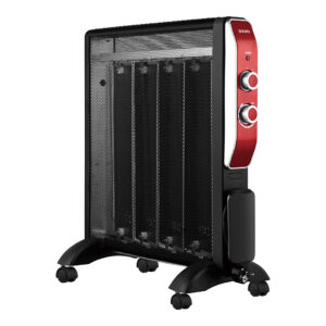 Radiador mica Svan 4 Elementos 2 Niveles 2000W Rojo Manual