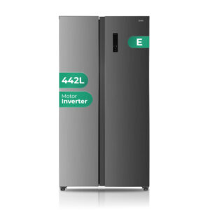 Americano Svan,No Frost. Clase E. Dimensiones: 177cm 91cm 59cm. Color Inox, Control Display táctil. Motor Inverter.