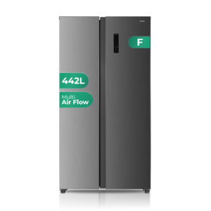 Americano Svan No Frost F 177cm 91cm 59cm Inox Display táctil Modo Eco Modo Auto Modo Super