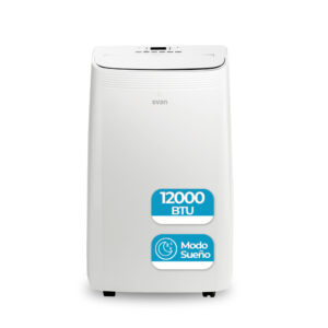 AACC Svan Portátil Frío+Calor 12000BTU A/A+ Blanco Display Mando R290 Modo Auto