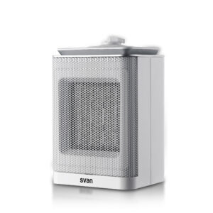 Stufa in ceramica Svan 3 livelli 1500W Bianco Oscillazione manuale