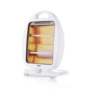 Stufa elettrica alogena Svan 2 livelli 800W Bianco Manuale