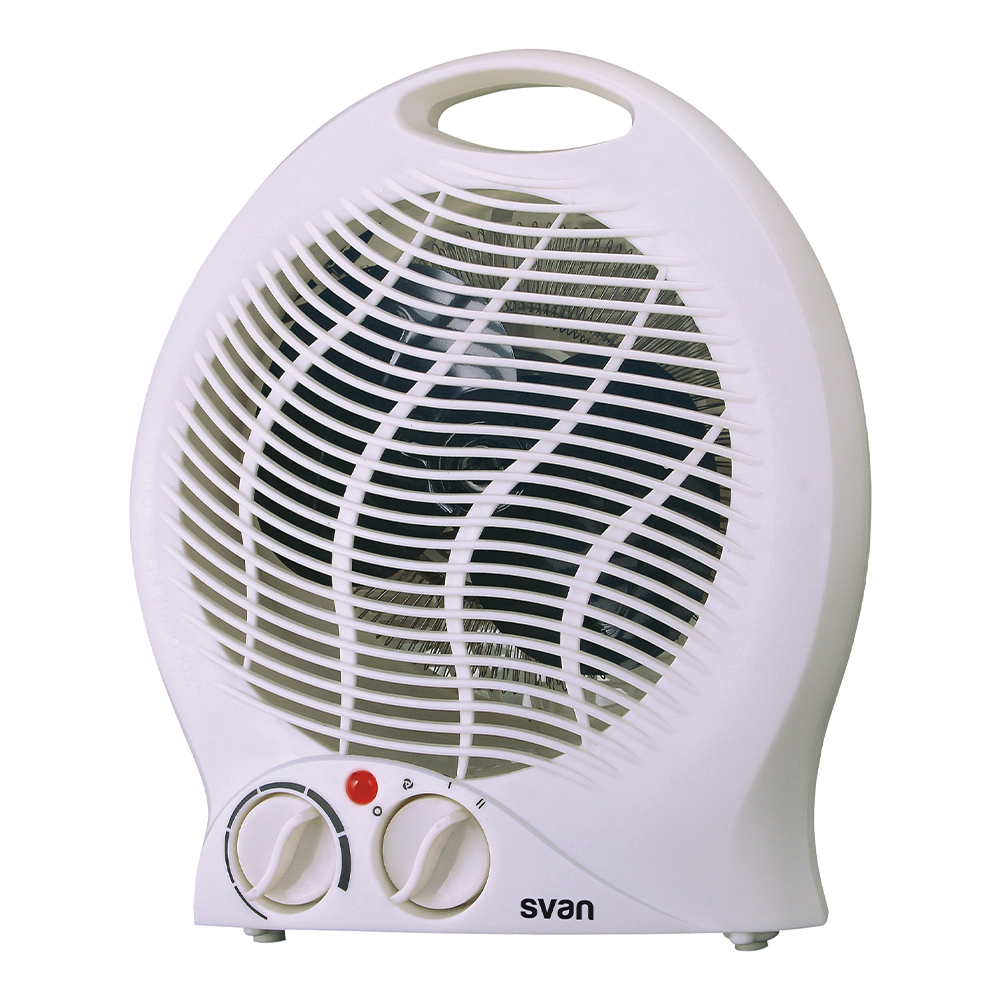 Stufa a Convettore Svan 2 Livelli 2000W Bianco Manuale Turbo
