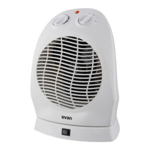 Svan 3 Niveaux 2000W Blanc Oscillation Manuelle Turbo Convecteur Poêle