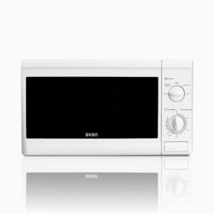 Four à micro-ondes Svan 20L 700W 25,8cm 44cm 33,9cm Blanc Manuel