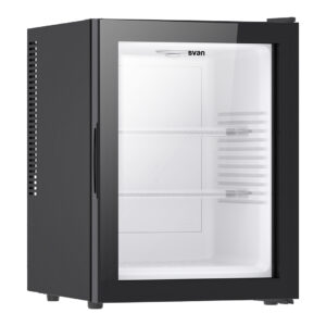 Réfrigérateur Horeca Svan Peltier G 55cm 40,5cm 43,4cm Black Manual Glass Door Door 90º Door