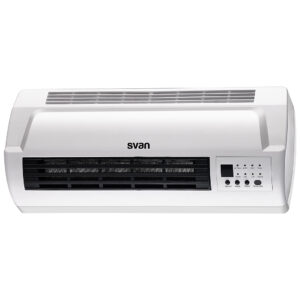 Estufa split Svan 3 Niveles 2000W Blanco Manual Display LED Mando Turbo