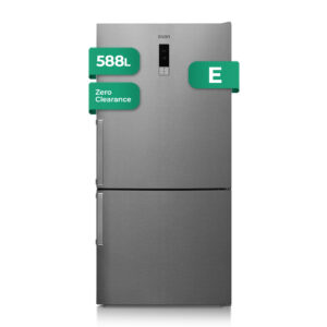 Combi Svan No Frost E 186cm 84cm 75cm Inox Touch Display Super Cassetto Modalità Chiller 90º Porta