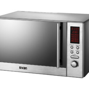 Micro-ondes Grill Svan 23L 800W 29,3cm 53,6cm 43,6cm Inox Display Auto Cooking
