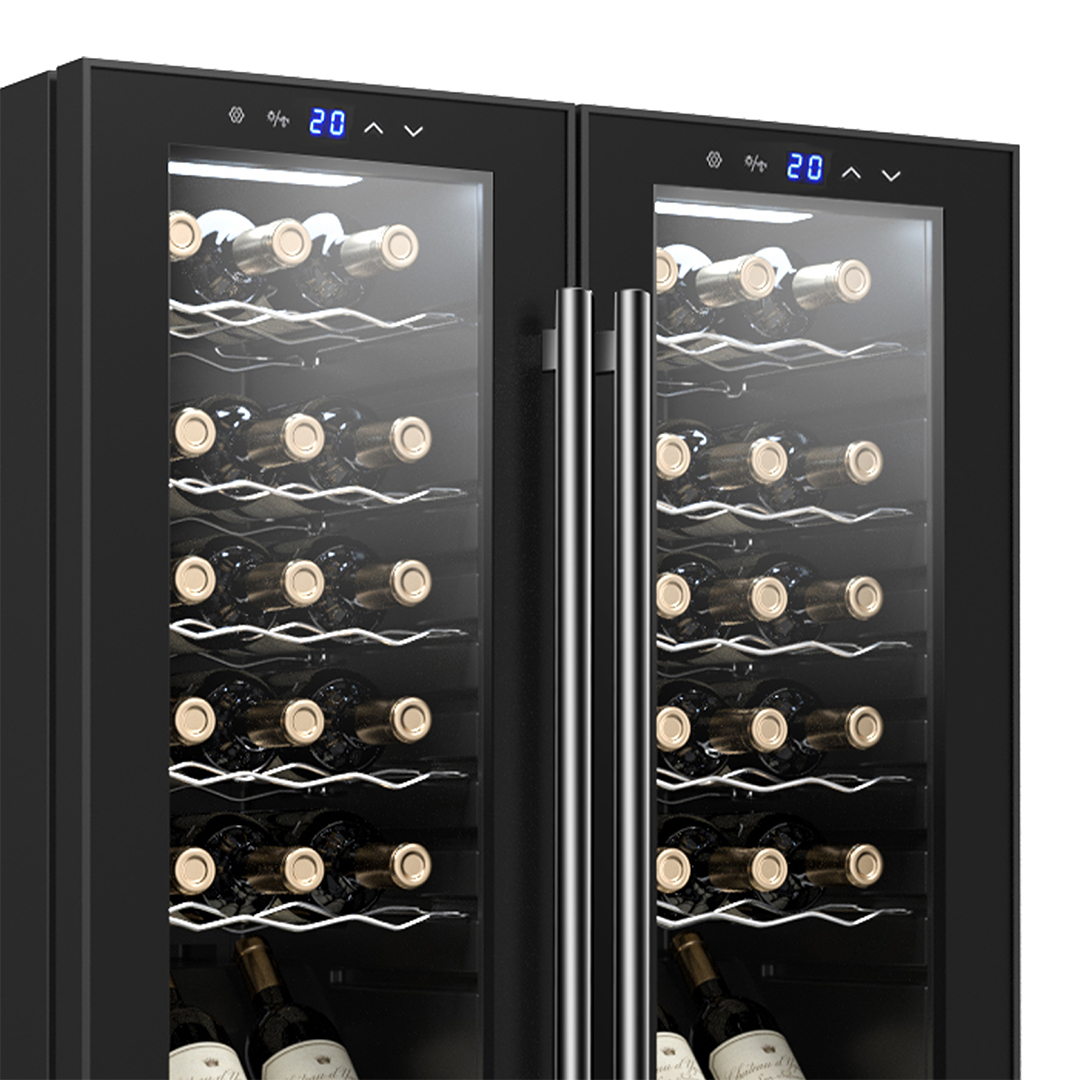 Vinoteca Svan Cíclico 111L 36Bot G 82,7cm 69,6cm 48,2cm Negro Display táctil Única Zona 2Puertas – Image 2