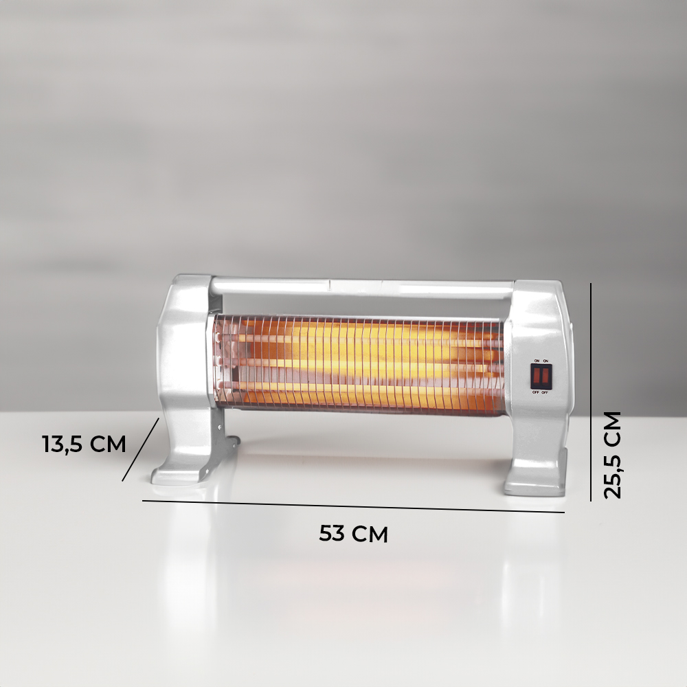 Estufa eléctrica Halógena Svan 3 Niveles 1200W Blanco Manual – Image 3