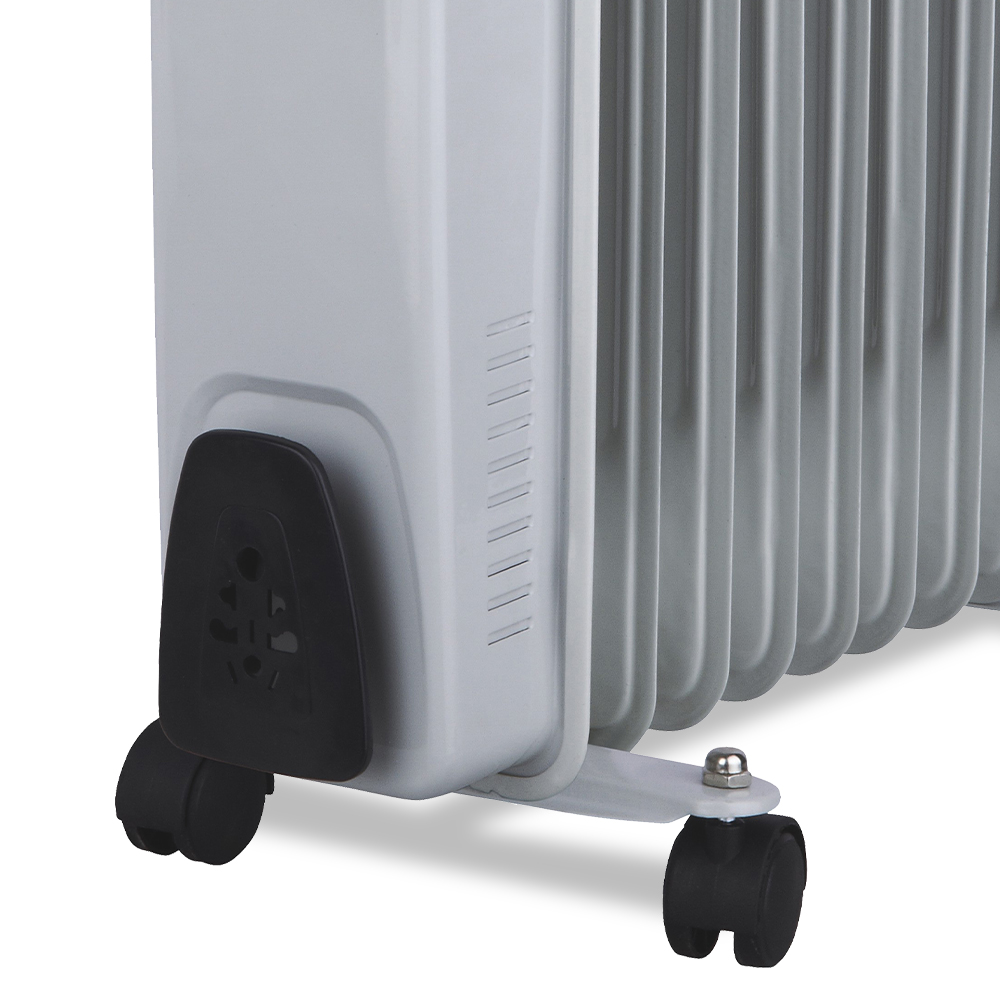 Radiador aceite Svan 9 Elementos 3 Niveles 2000W Blanco y negro Manual - immagine 3