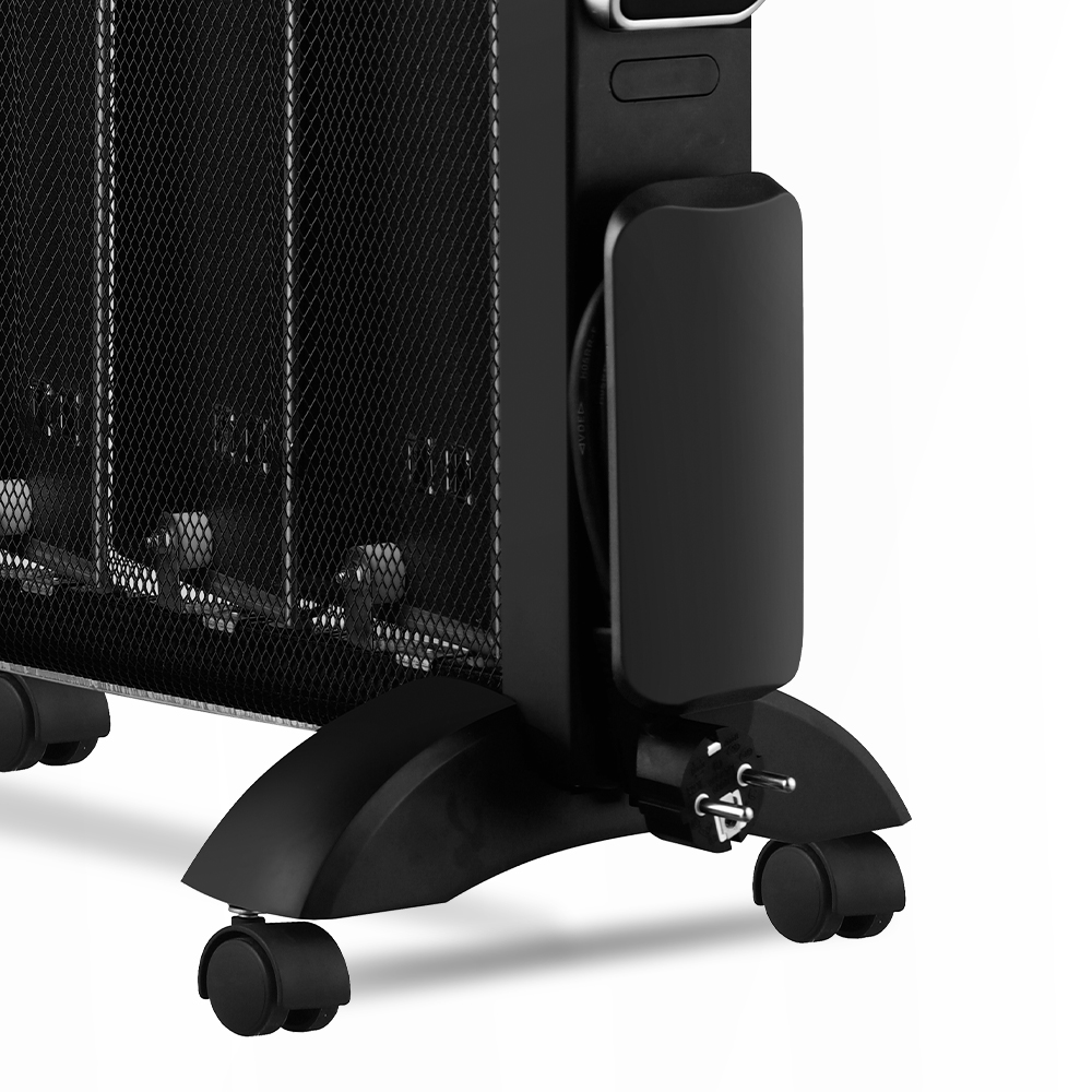 Radiador mica Svan 4 Elementos 2 Niveles 2000W Negro Manual - immagine 3