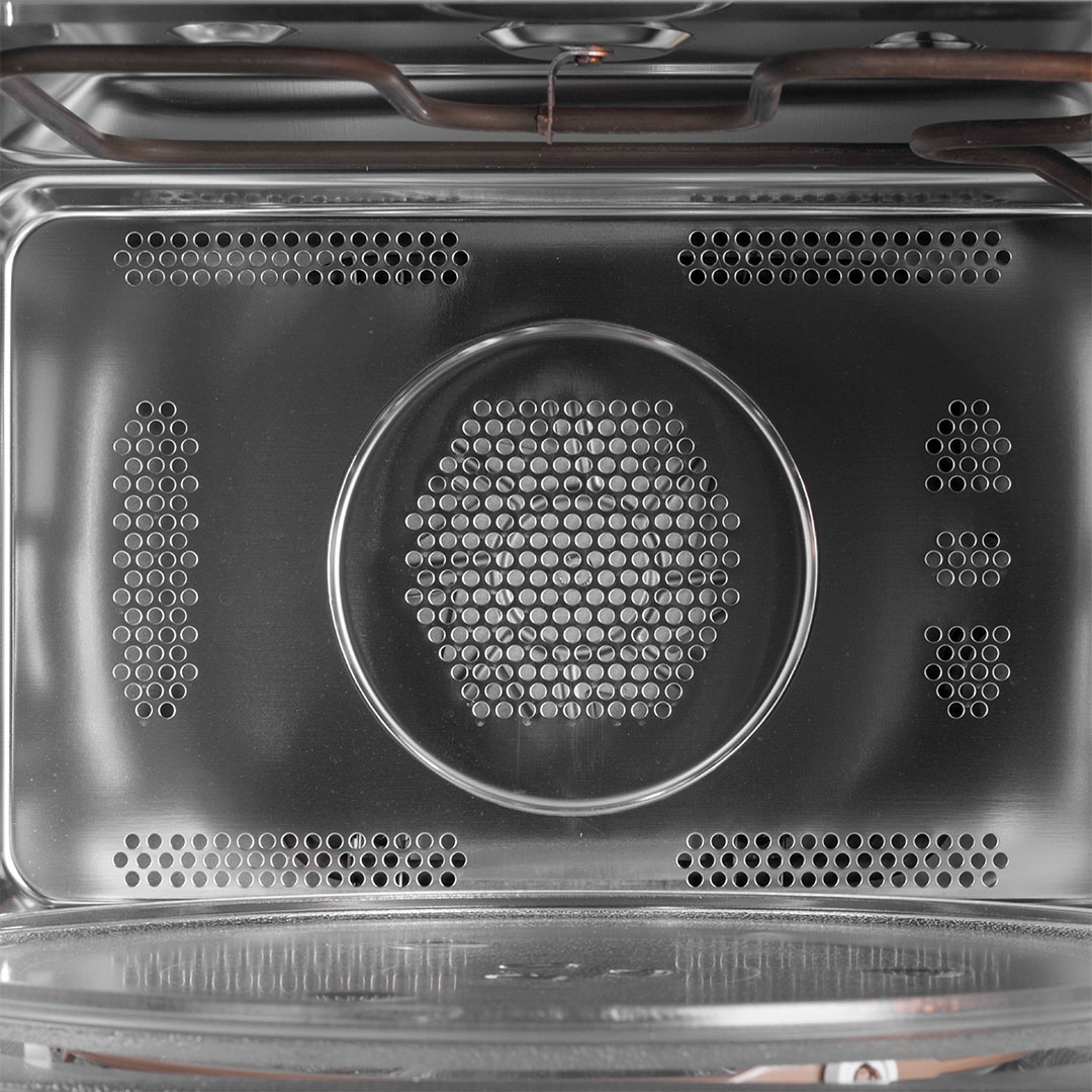 Microondas Convección Svan 25L 900W 30,7cm 51,3cm 49,8cm Inox Display Auto Cooking - immagine 3