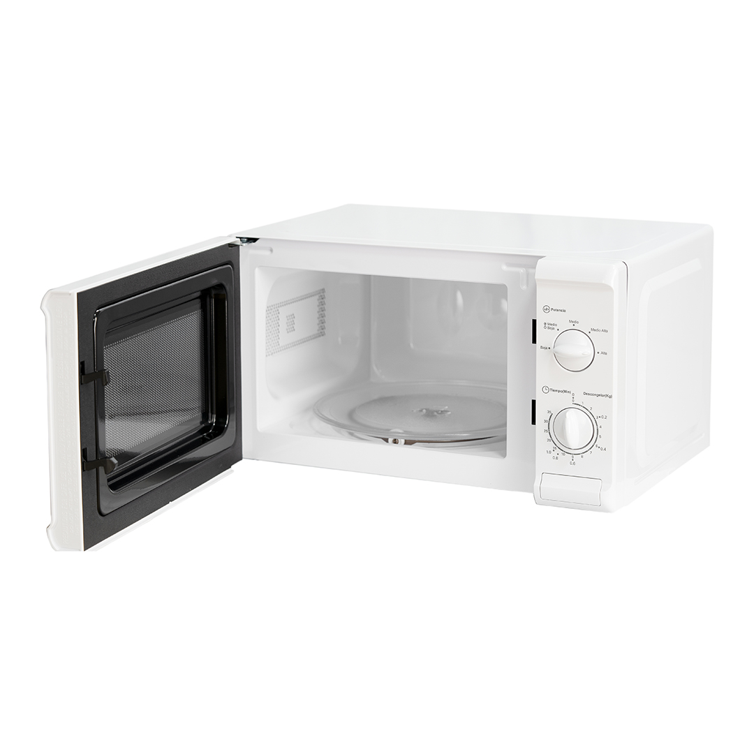 Microondas Svan 20L 700W 25,8cm 44cm 33,9cm Blanco Manual – Image 4