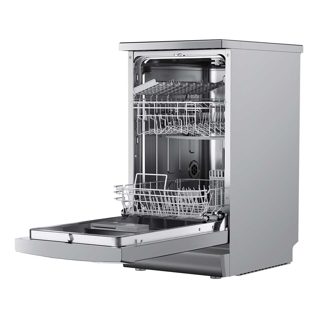 Lavavajillas Svan 9sets E 84,5cm 44,8cm 61cm Inox Display 2B 7P Sec.Residual Media Carga - immagine 6