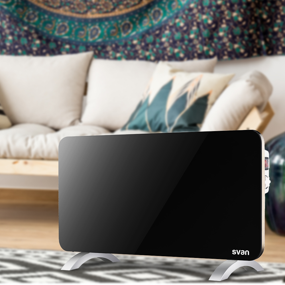 Radiador plano Svan 1 Elemento 2 Niveles 1500W Cristal negro Manual - immagine 6