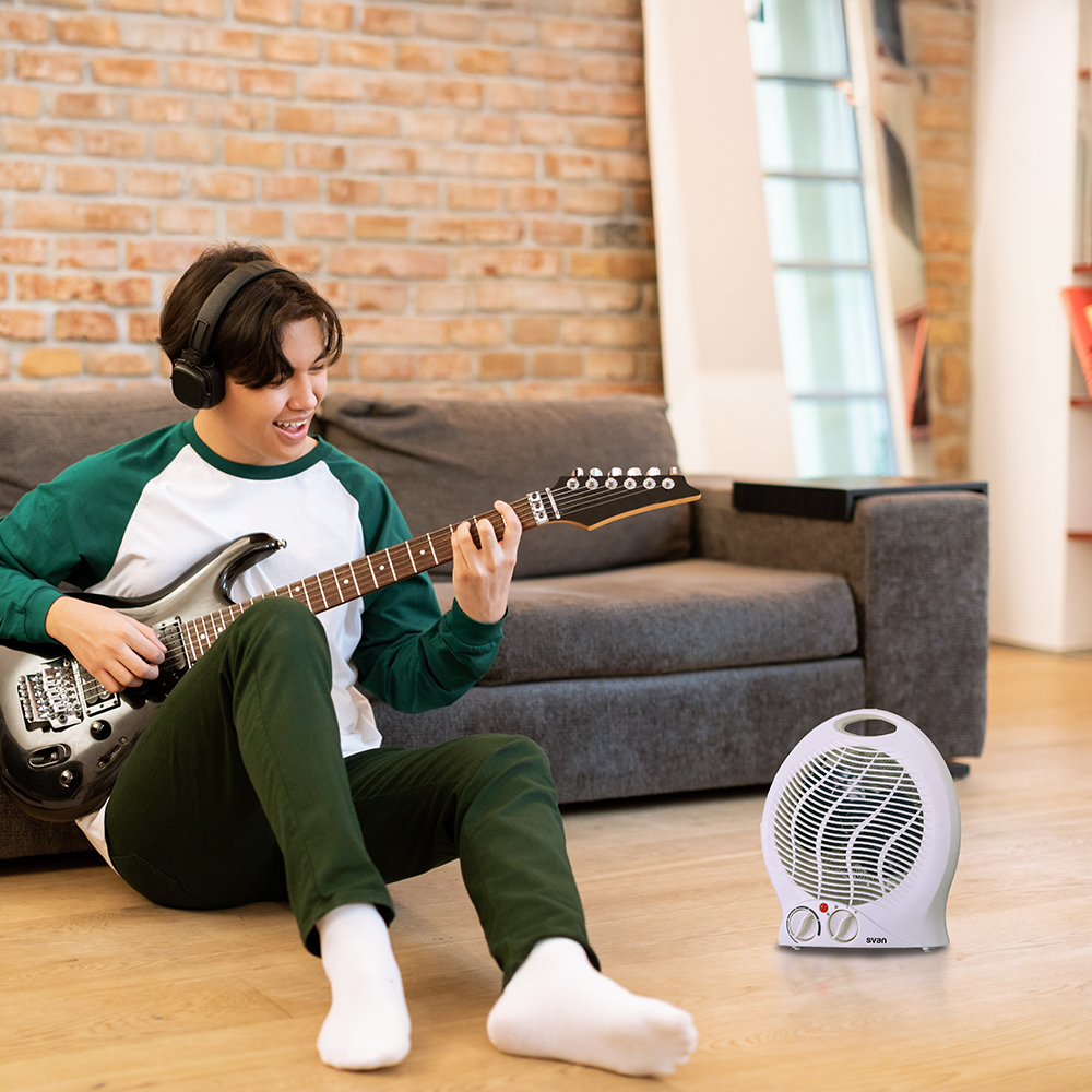 Estufa convector Svan 2 Niveles 2000W Blanco Manual Turbo - immagine 7