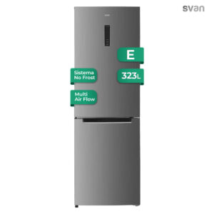 Combi Svan No Frost E 185,5cm 60,2cm 68,5cm Inox Display táctil Modo Eco Modo Super