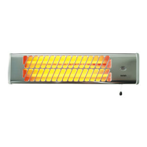 Estufa eléctrica Halógena Svan 3 Niveles 1500W Plata Cadena
