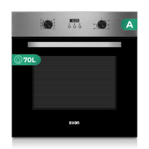 Horno Multifunción Svan 70L A 59,5cm 57,5cm 59,5cm Inox Display 8P