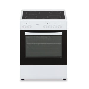 Cocina Svan Eléctrica Vitro 82,5cm 59,8cm 62,2cm Blanco Manual 4Z 56L 6P Grill
