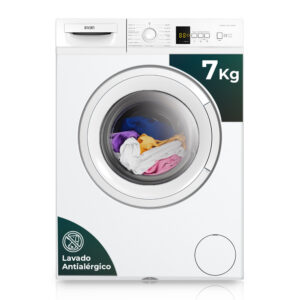 Lavadora Svan 7kg 1200rpm D 84,5cm 59,7cm 49,7cm Blanco Electrónico Antialérgico C.Boomerang