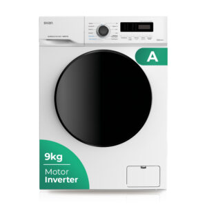 Lavadora Svan 9kg 1400rpm A 85cm 59,5cm 60cm Blanco Display Inverter