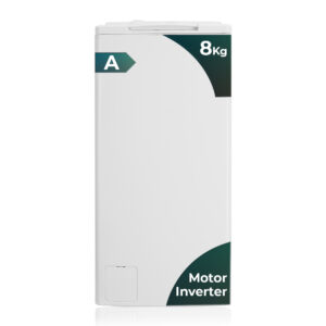 Lavadora C.Superior Svan 8kg 1300rpm A 87,5cm 40cm 61cm Blanco Display Inverter Vapor Mi Ciclo