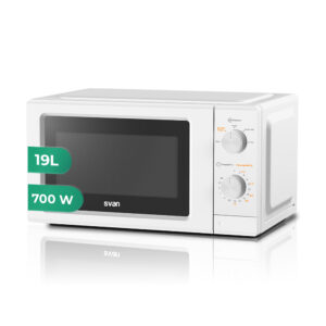 Microondas Svan 19L 700W 24,1cm 43,4cm 32,9cm Blanco Manual