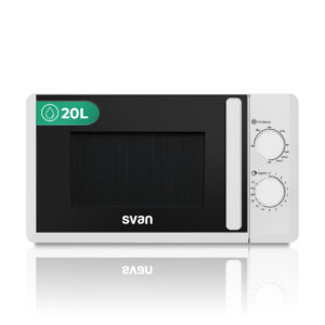Microondas Grill Svan 20L 700W 25,8cm 45,1cm 31,3cm Blanco Manual