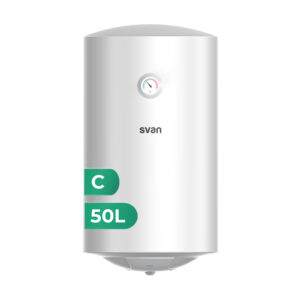 Termo eléctrico Svan Slim Vertical 50L 1500W C 73cm 38cm 41,5cm Blanco Manual