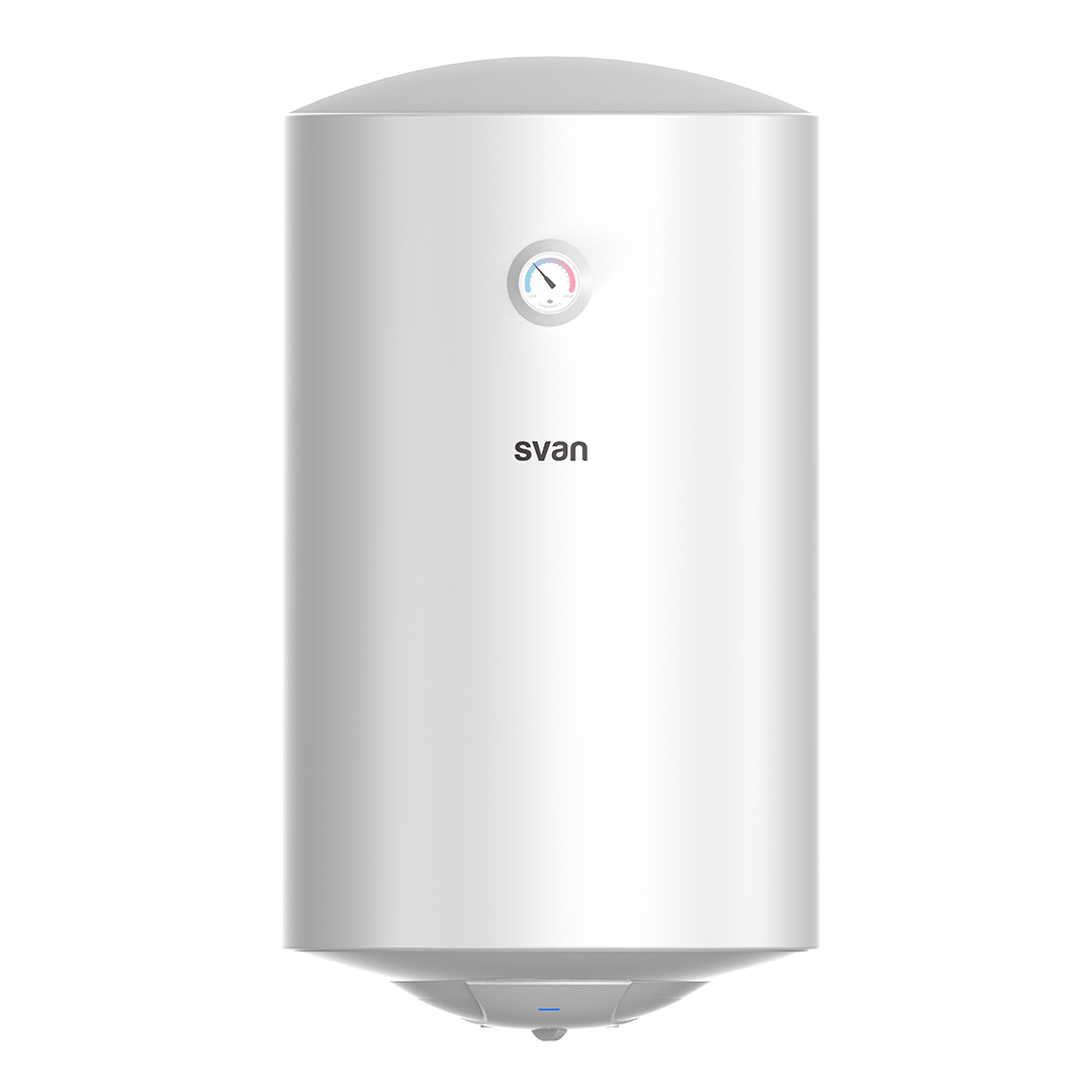 Termo eléctrico Svan Vertical 80L 1500W C 80,5cm 45cm 48,5cm Blanco Manual