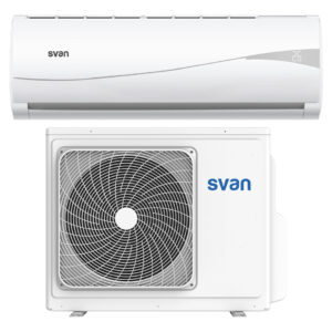 AACC Svan Split 12000BTU A++/A+ Blanc Télécommande Inverter Display R32