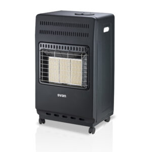 Estufa Butano Infrarrojos Gas Svan 4200W Negro Manual Auto ignición