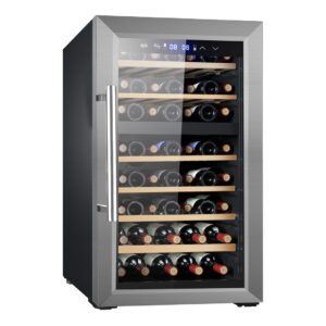 Cantina Vino Svan Cyclic 127L 52Bot G 84cm 49,5cm 59,7cm Nero Display tattile Doppia zona 1 porta