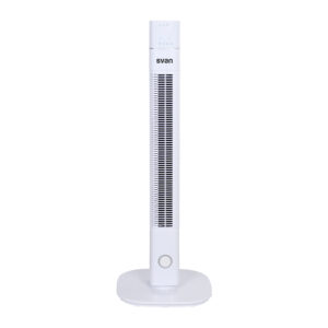 Ventilador Torre Svan 36 in 60W Blanco Display Mando 3V Ionizador Temporizador Oscilación