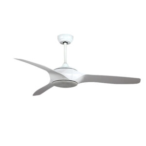 Ventilador Techo Svan 52 in 75W Blanco Manual Mando 3V Luz