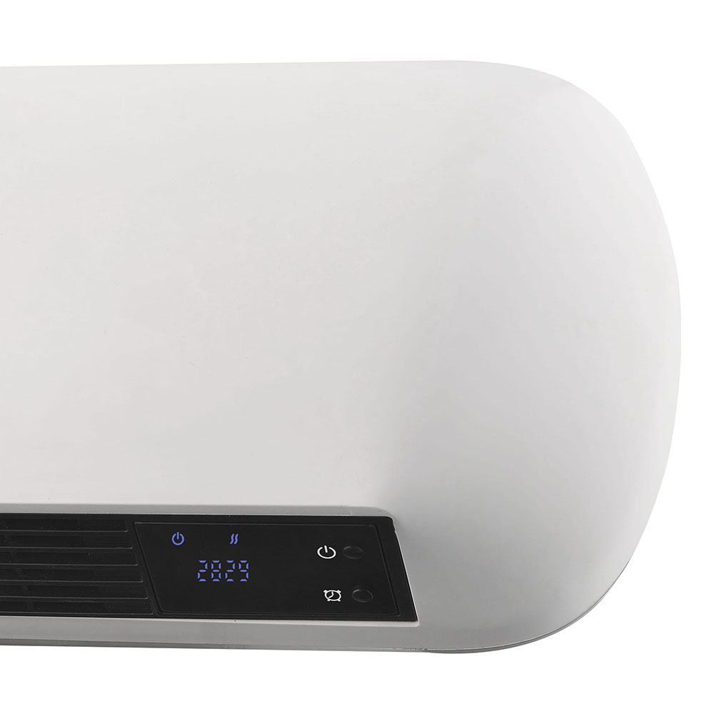 Estufa split Svan 3 Niveles 2000W Blanco Display LED Mando Programador Temporizador - immagine 2