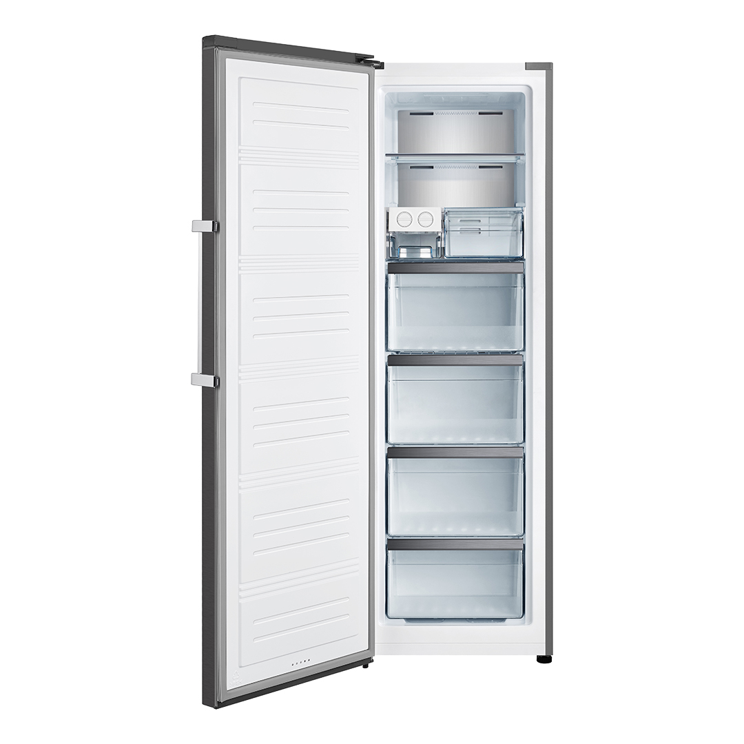 Congelador vertical Svan No Frost 274L E 185,5cm 59,5cm 71,5cm Inox Display táctil Modo Eco - Imagen 2