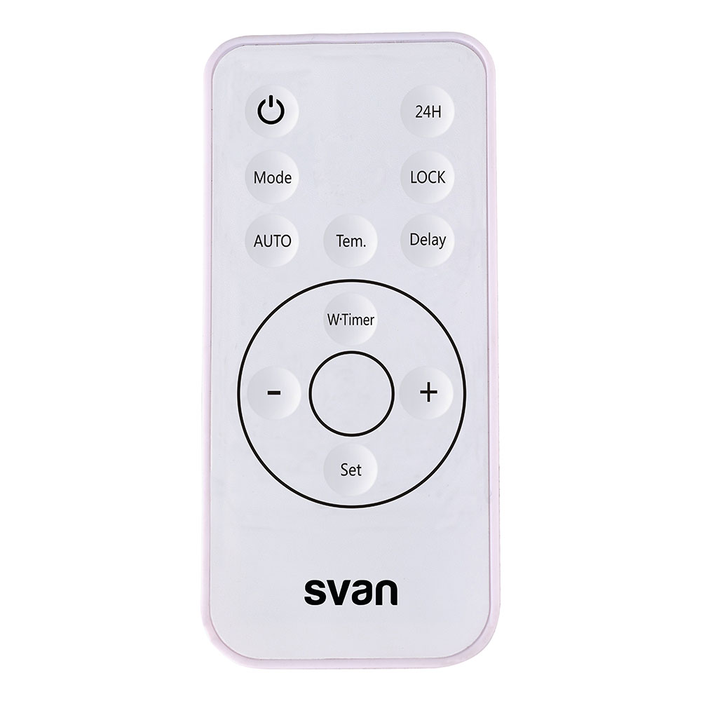 Estufa split Svan 3 Niveles 2000W Blanco Display LED Mando Programador Temporizador - immagine 3
