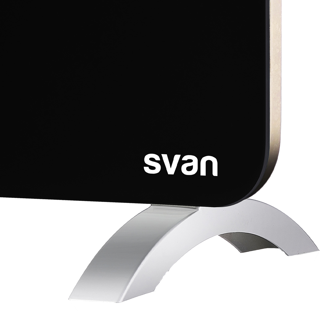 Radiador plano Svan 1 Elemento 2 Niveles 1000W Cristal negro Manual - immagine 3